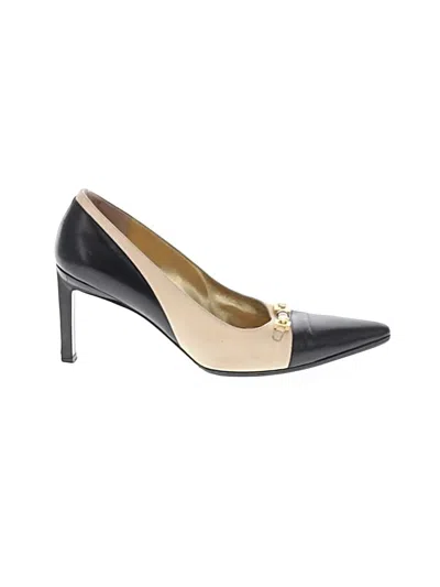 Pre-owned St John Heels In Ivory