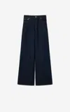 St John High Waist Wide Leg Jean In Rins