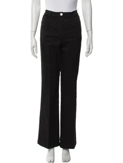 Pre-owned St John High-rise Flared Jeans In Multi