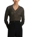 St John St. John Collection Sparkle Honeycomb Knit Sweater In Cypress