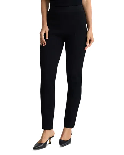 St John Isabel Fit Venezia Knit Pants In Black