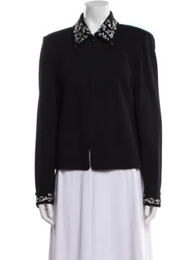 Pre-owned St John Jacket In Black
