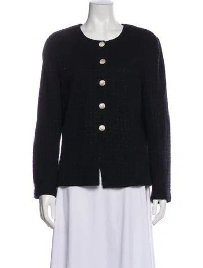 Pre-owned St John Jacket In Black