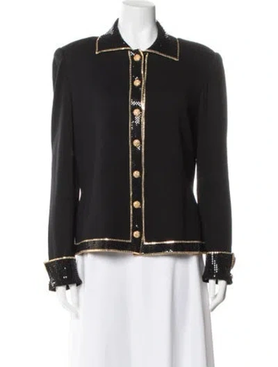 Pre-owned St John Jacket In Black