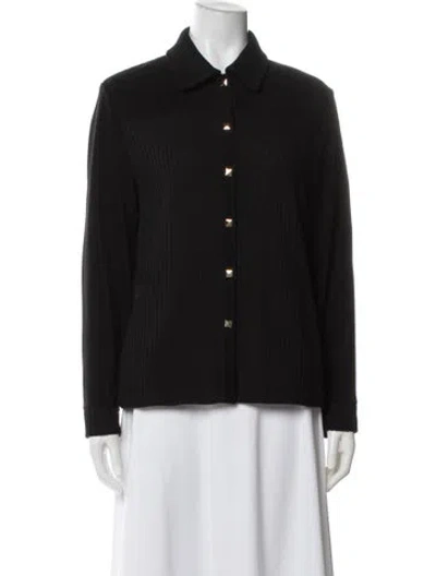 Pre-owned St John Jacket In Black