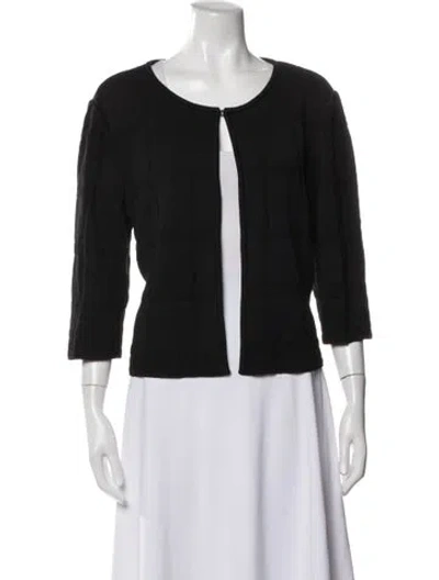 Pre-owned St John Jacket In Black