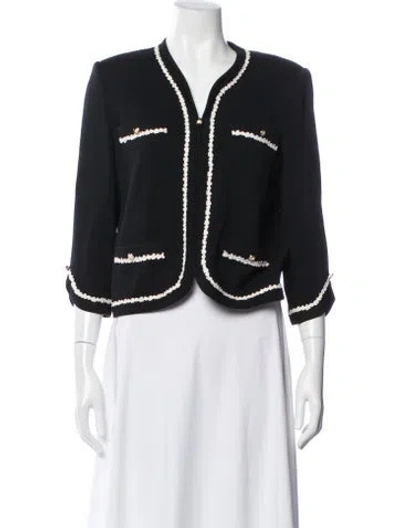 Pre-owned St John Jacket In Black