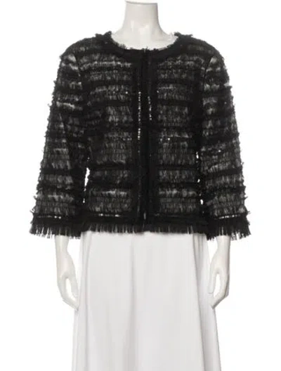 Pre-owned St John Jacket In Black