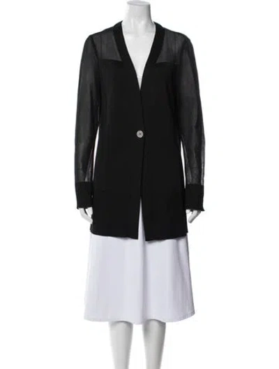 Pre-owned St John Jacket In Black