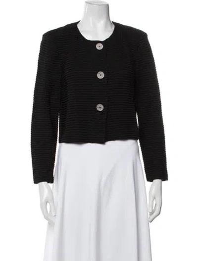 Pre-owned St John Jacket In Black