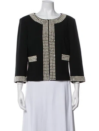 Pre-owned St John Jacket In Black