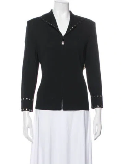 Pre-owned St John Jacket In Black