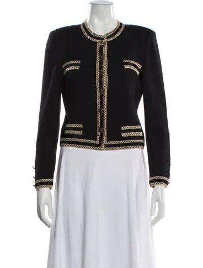 Pre-owned St John Jacket In Black