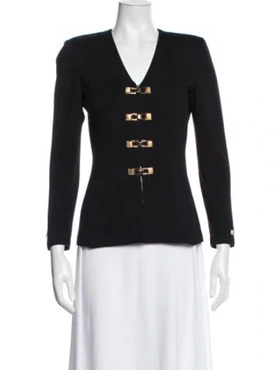 Pre-owned St John Jacket In Black