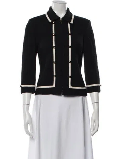 Pre-owned St John Jacket In Black