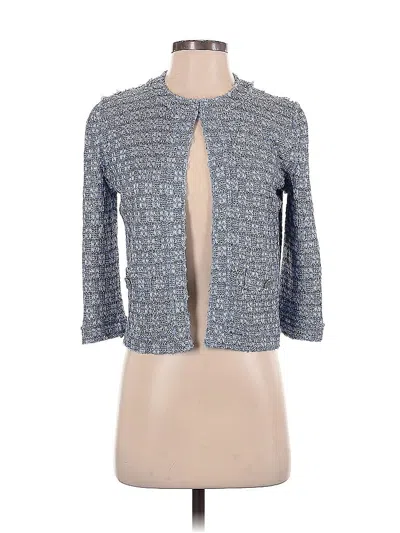 Pre-owned St John Jacket In Blue