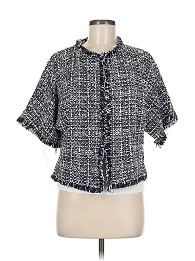 Pre-owned St John Jacket In Blue