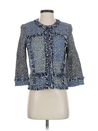 Pre-owned St John Jacket In Blue