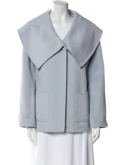 Pre-owned St John Jacket In Blue