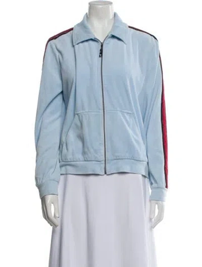 Pre-owned St John Jacket In Blue