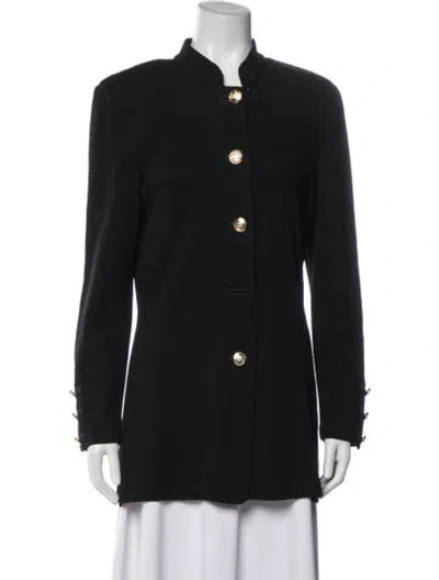 Pre-owned St John Jacket In Blue