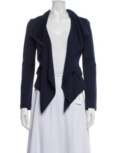 Pre-owned St John Jacket In Blue