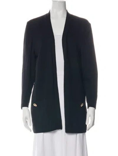 Pre-owned St John Jacket In Blue