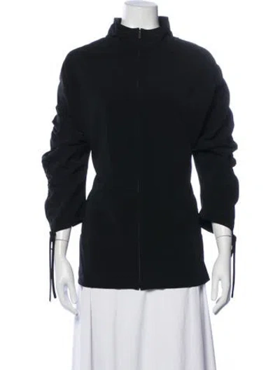 Pre-owned St John Jacket In Blue