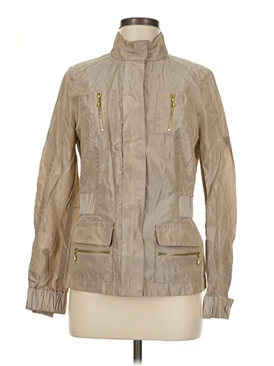 Pre-owned St John Jacket In Gold