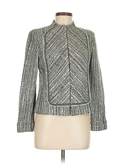 Pre-owned St John Jacket In Gray