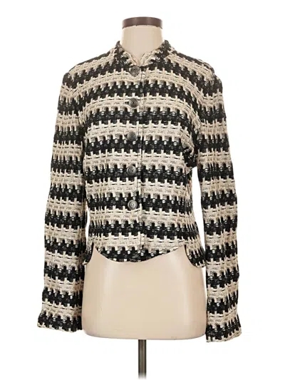Pre-owned St John Jacket In Ivory