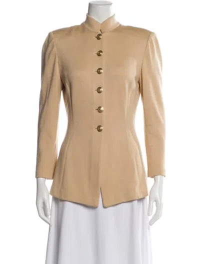 Pre-owned St John Jacket In Neutral