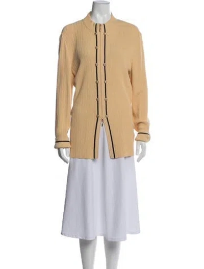 Pre-owned St John Jacket In Neutral