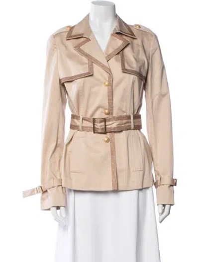 Pre-owned St John Jacket In Neutrals