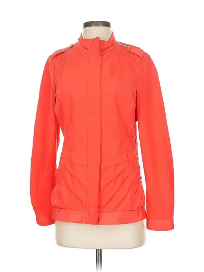 Pre-owned St John Jacket In Orange