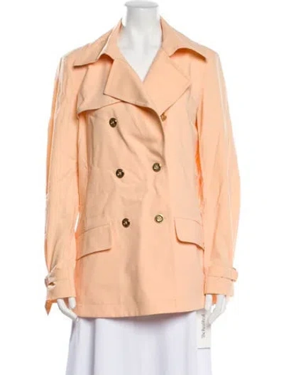 Pre-owned St John Jacket In Orange