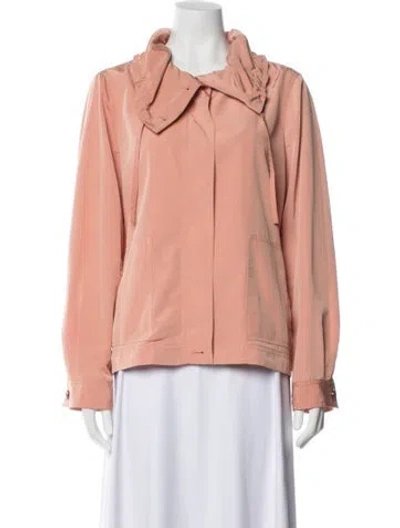 Pre-owned St John Jacket In Orange