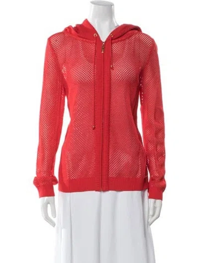 Pre-owned St John Jacket In Orange