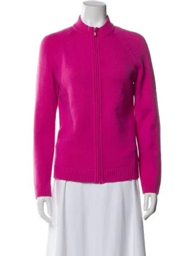 Pre-owned St John Jacket In Pink