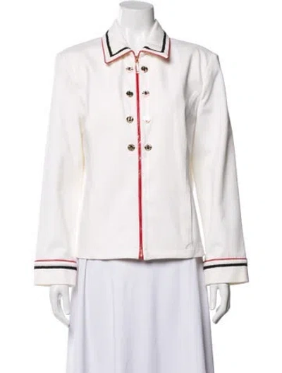Pre-owned St John Jacket In Pink