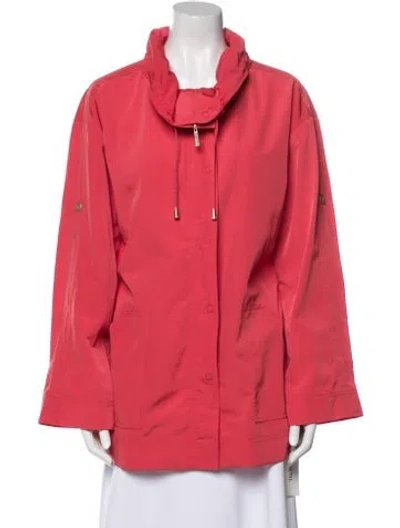 Pre-owned St John Jacket In Red