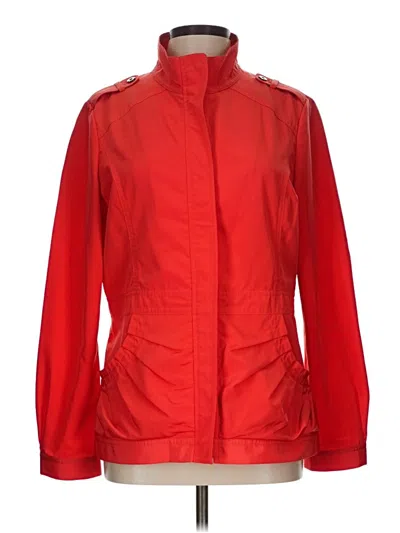 Pre-owned St John Jacket In Red