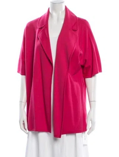 Pre-owned St John Jacket In Red