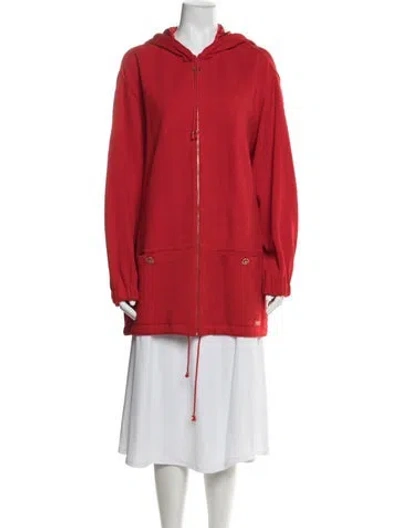 Pre-owned St John Jacket In Red