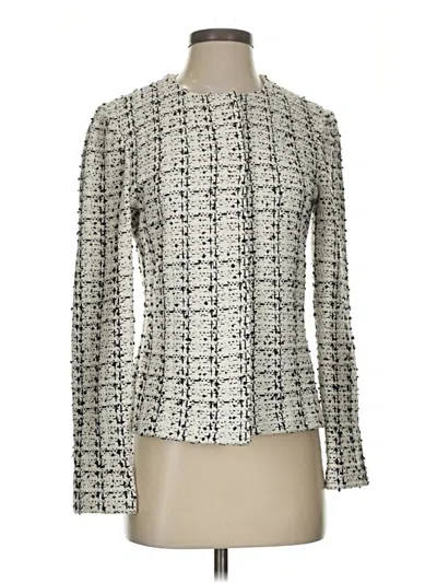 Pre-owned St John Jacket In Silver