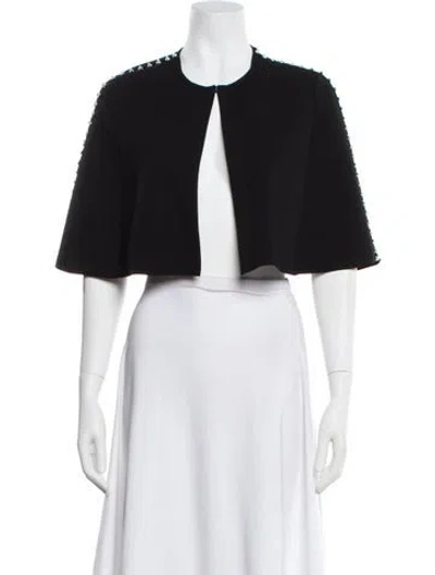 Pre-owned St John Jacket W/ Tags In Black