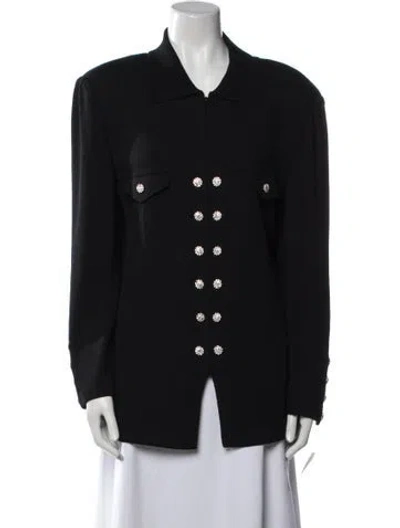 Pre-owned St John Jacket W/ Tags In Black