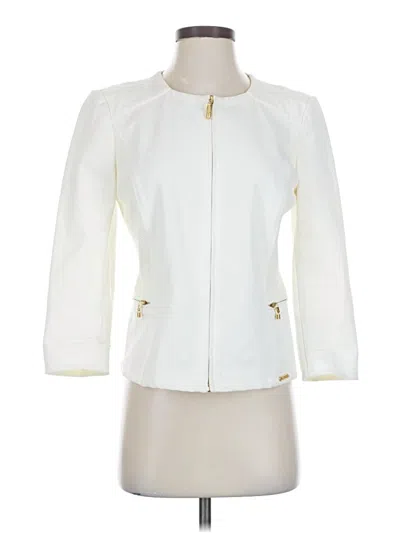 Pre-owned St John Jacket In White