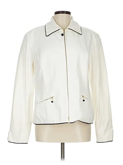 Pre-owned St John Jacket In White