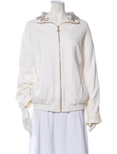 Pre-owned St John Jacket In White